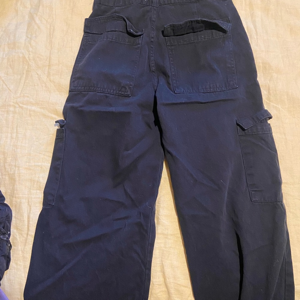 Pull & Bear Wide Leg Cargo Pant